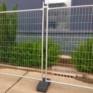 Galvanized Iron 6 Feet Temporary Fence Panel Heat Frame Eco-Friendly Rustproof Secure Construction Site Perimeter Outdoor Event