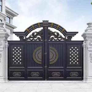 Galvanized Iron Metal Gates and Garden Arch Wrought Iron Gate