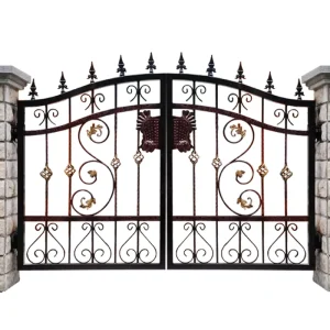 Galvanized Iron Pipe Gate, Modern Simple Design
