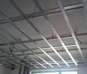 Galvanized Light Steel Ceiling Grid Components Metal Furring Channel C Stud U Track