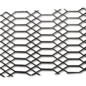 Galvanized Low Carbon Steel Heavy Duty Durable 4ft 8ft Gothic Mesh Expanded Metal Mesh for Office Building Water/Fire Resistant