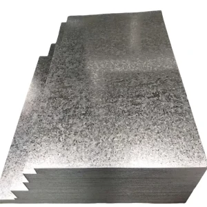 Galvanized Metal Building Construction Steel Sheet Zinc Coated Hot Rolled Non Oiled Mid Hard ASTM GB EN Welding Cutting Bending
