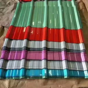 Galvanized Metal Corrugated Roofing Sheets Bending Cutting Welding ASTM Standard ISO 9001 Certified 0.14-0.20mm Thickness