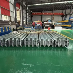 Galvanized Metal Deck Roofing Panel Q235B Grade 0.5 3.0mm Steel Structure Bending Welding Cutting Services Certified KS