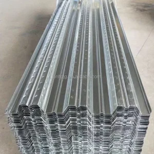 Galvanized Metal Decking Steel Decking Sheets Floor Decking Panels for Concrete Slab Long Span Structural Building