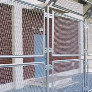 Galvanized Metal Farm Fence Easily Assembled