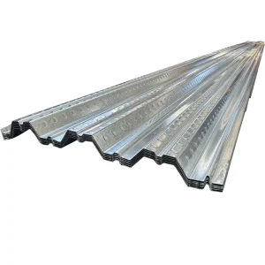 Galvanized Metal Roof Deck Composite Deck Form Deck Sheet Light Weight Welding Processed ASTM Standard 0.8 1.5mm Thickness