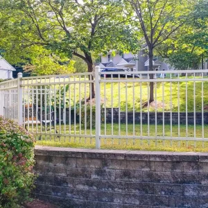 Galvanized Metal Security Fence Panel for Estate