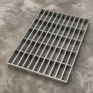 Galvanized Metal Steel Grating Aluminum Grating Stainless Steel Grating Walkway Platform Stair Treads Trench Cover