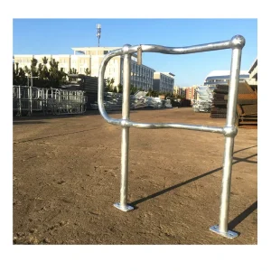 Galvanized Metal Steel Pipe Stair Railing Stainless Balustrade Safety Fence Handrail Railing