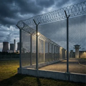 Galvanized Powder Coated 358 Anti-Climb High-Security Welded Wire Mesh Fence Panels