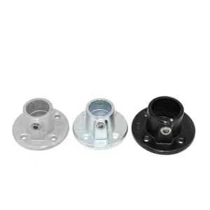 Galvanized Powder Coating Base Flange Cast Iron Structural Pipe Fitting Key Clamp Fittings