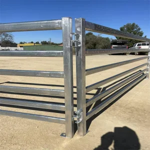 Galvanized Square Tube 6ft Cattle Panels Welded Livestock Horse Sheep Fence Panels for Farm