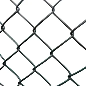 Galvanized Stadium Chain Link Fence with High-Tensile Diamond Mesh for Sports Facilities