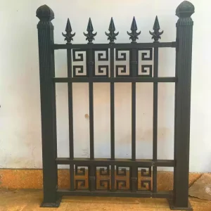 Galvanized Steel Aluminum Alloy Powder Coated European Style CE Certified Outdoor Balustrade Railings