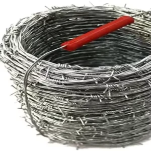 Galvanized Steel Barbed Wire for Metal Building Materials Durable Anti-Corrosion Secure Construction