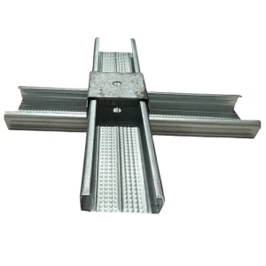 Galvanized Steel Ceiling Grid Components Customized Lightweight Easy Installation