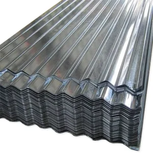 Galvanized Steel Corrugated Roofing Q195 Q235B JIS G3302 0.14mm-0.8mm 600-1250mm for Poultry Farm Panel