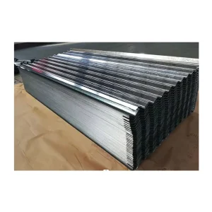 Galvanized Steel Corrugated Roofing Sheets Z10-Z29 Coating 0.21-0.22mm Thickness Mid Hard DIN Standard PVOC Certified