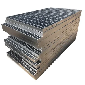 Galvanized Steel Grating for Automotive Paint Spray Booth and Car Assembly Workshop Floor With Open Mesh Grid OEM