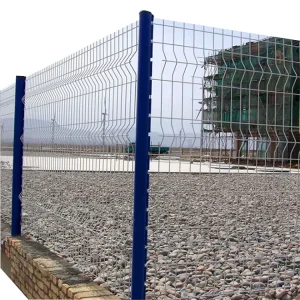 Galvanized Steel PVC-Coated 3D V-Bending Curved Welded Wire Mesh Garden Fence Panels