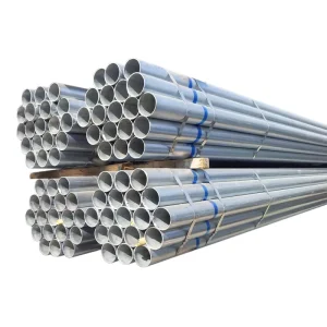 Galvanized Steel Pipe Scaffolding Q235 ASTM A53 Hot Dipped Gi Round Tube for Building Construction