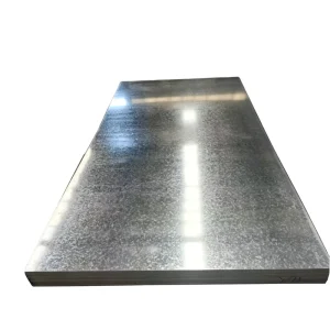Galvanized Steel Plate 0.3mm 12mm Zinc Coated Sheet Custom Size For Metal Processing