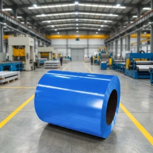 Galvanized Steel Plate Coated Durable Anti-Corrosion Fire/Water Resistant Blue Square for Wall/Roof Concrete Reinforcement 5+