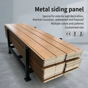 Galvanized Steel Sandwich Panel Walls High Strength Anti Crack Soundproof Exterior Wall Facade Panels for Warehouse Roof