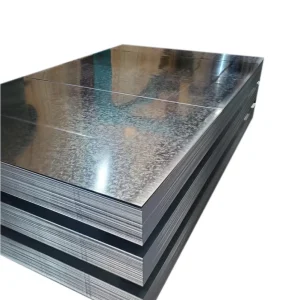 China Factory Direct Supply Zinc Coated Steel Plate Galvanized Steel Sheet for Building Material