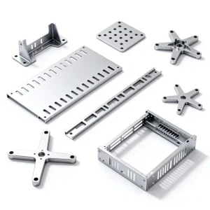 Galvanized Steel Sheet Metal Parts Custom Laser Welded Punching Components for North America Building Scaffolding