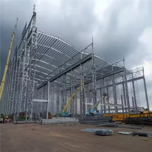 Galvanized Steel Structure Processing Components Floor Wall Construction Warehouses