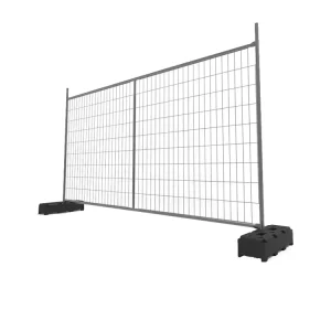 Galvanized Steel Temporary Fence Panels Construction Site Security Anti-Rust