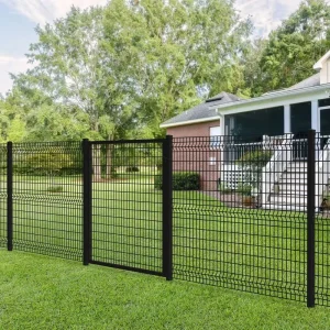 Galvanized Steel V Bending Welded Fence, 200*50 Openings, Rot Proof, Waterproof, Construction