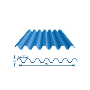Galvanized Surface Roof Sheet Factory Colored Metal Ppgi Corrugated Steel Sheet