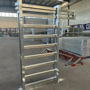 Galvanized Used Steel Cattle Livestock Protective Security Fence Panel 6 Feet