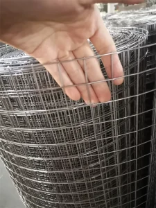 Galvanized Welded Wire Mesh Lightweight Metal Fencing DIY Home Decoration Flower Bed Fence Pet Playpen Storage Rack Mesh