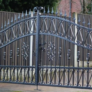 Galvanized Wrought Iron Gates