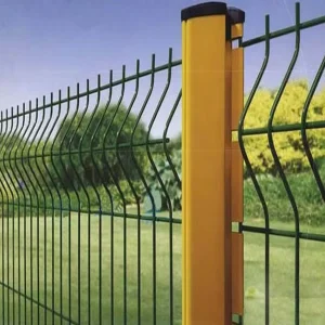 Garden Iron Steel Metal Fence Panel Outdoor PVC Coated 3D Easily Assembled Highway Fence Panel