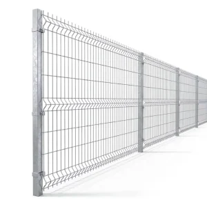 Garden Metal Fence Panel Powder Coated 3D Wire Fence Panel