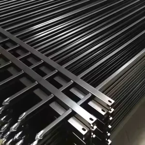 Garden Zinc Steel Fencing and Iron Art Stairs Australia Style Eco-Friendly Powder Coated Outdoor Decor
