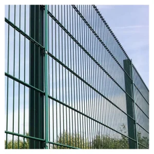 German Style 656/868 Twin Wire Mesh Fencing Powder Coated Double Wire High Security Metal Garden Fence Panels