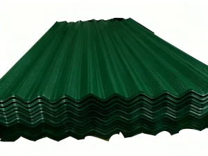 Gi Zinc Iron Color Coated PPGI DX51D Grade Z61-Z90 Coating Full Hard 0.12-0.13mm Thickness Corrugated Roofing Sheet Cutting