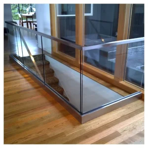 Glass Luxury Safety Contemporary Waterproof Premium Guardrail Customizable Metal Sturdy Sleek Designer Railing