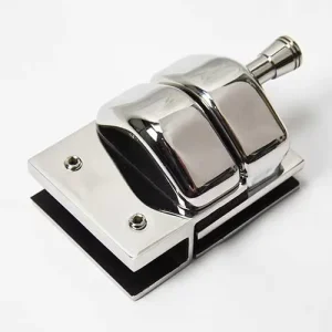 Glass Pool Fence Gate Latch 180° Magnetic Self-Closing Pool Gate Lock Nylon Black Pool Enclosure Hardware