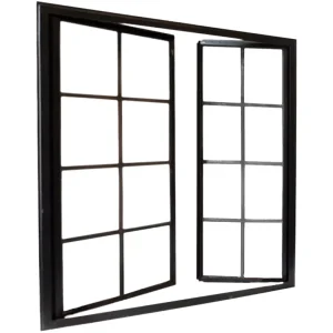 Glass Windows and Doors Pan-Steel Wrought Iron Window Bars Grills Faux Wrought Iron Window Inserts Decor Box Guards