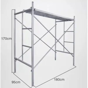 H Frame Scaffolding Walk Through Steel Scaffold System Galvanized Construction Ladder Mason Frame Layher Scaffoldings Metal