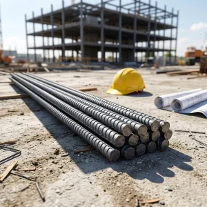 HRB500 HRB335 HRB400 Hot Rolled Construction Reinforcement Steel Rebars With Cutting Service ASTM Standard Non Alloy