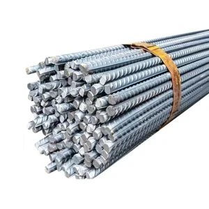 HRB500 Steel Rebar 6mm-16mm Hot Rolled Deformed Iron Bar for Construction Reinforcement