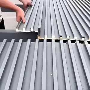 Heat Insulation Great Wall Sandwich Panel Decorative Metal Wall Board for Modern Prefab House Modular Office Construction